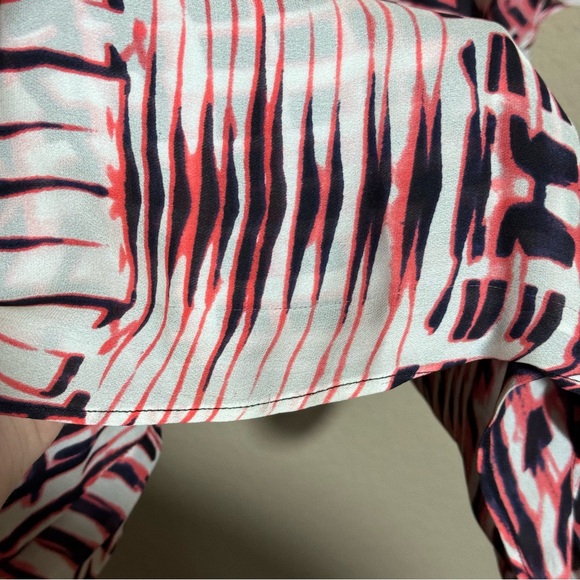 Women's Parker Lolly Mini Dress Sz XS Summer Beach Silk Vacation Open Back FLAW - Picture 9 of 10